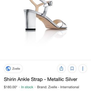 HUGE SALE! NIB Zvelle Shirin sandals, HTF lg sz!
